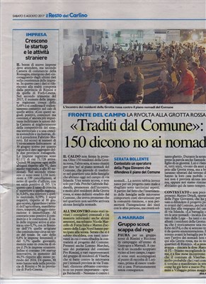 Traditi dal Comune - 150 dicono no ai nomadi